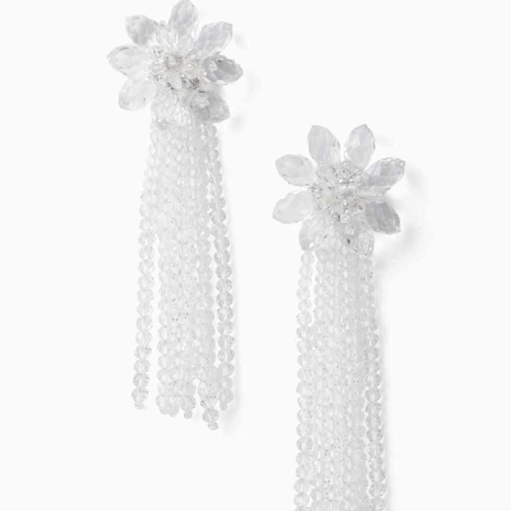 NWT Kate Spade Full Flourish Statement Earrings